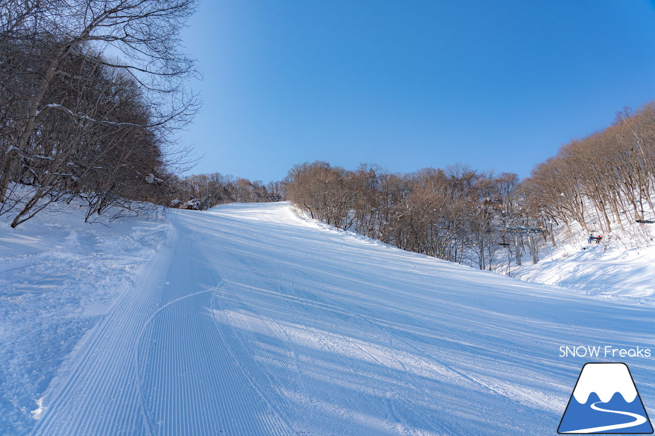 スノークルーズオーンズ｜記録的な大雪でコースコンディション急上昇！特に朝イチのダウンヒルコースが狙い目です☆